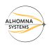 Logo Alhomna Systems fond blanc ffc351